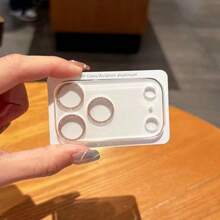 钢化玻璃相机镜头保护膜，适用于 Apple 17/16/15/14/13/12/11 Pro Max Pro Plus Mini 16E 17 Air 系列，闪亮水钻设计，防刮，易于安装，适用于日常防护、办公室、家用手机相机盖，防水防震防摔防刮 - 金色 - 查看 8