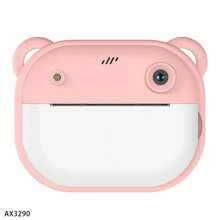 儿童即时打印相机，儿童数码相机带打印纸，圣诞节和生日礼物，便携式高清数码相机玩具，适合4-10岁男孩和女孩