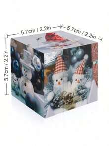 1 إطار صور مكعب شخصي، يمكن تخصيص 6 صور، مناسب لعودة إلى المدرسة، حفلة عيد الميلاد، ديكور الزفاف، هدية عيد الأب لتخصيص صور العائلة والأصدقاء والزفاف والحيوانات الأليفة