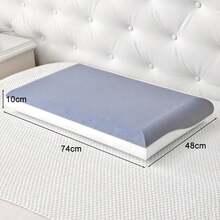 Almohada Memory Foam y Funda de Almohada Suave, Firmeza: Medio Firme, Hipoalergénica - Mediano - Ver 6