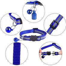 1 包 12 个反光夜间安全猫项圈，带可拆卸扣，尼龙材质，适用于中小型猫、幼猫和狗狗