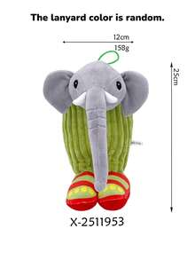 新款 Tung Tung Saur 毛绒娃娃，意大利 Brainrot Tralalero Tralala 和 Shinpanzinni Bananini Cappuccino 毛绒玩具，适合儿童派对、节日、生日、减压玩具、奇特毛绒动物 - 彩色 - 查看 10