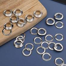 孔眼打孔器套件，含 200 个索环，适用于 DIY 防水布、人造皮革和防水面料项目、缝纫和手工必需品