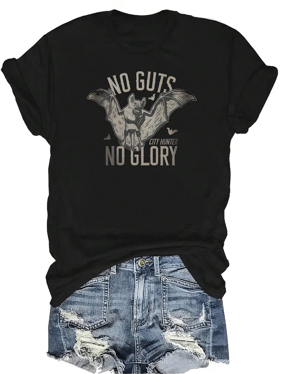 Camiseta de hombre con estampado de estrellas, camiseta unisex de verano casual, transpirable, de cuello redondo, de manga corta, de estilo urbano, versátil, adecuada para adolescentes y adultos - Negro - Ver 1