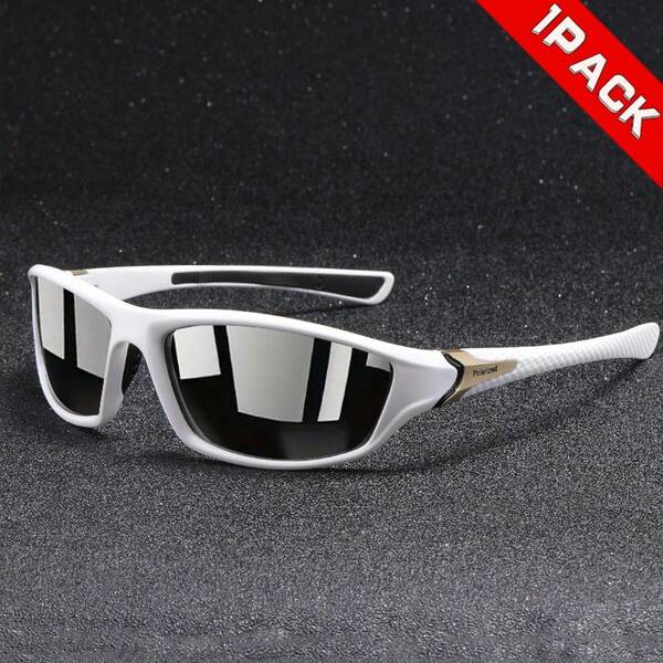Unisex Fashion Retro Solid Color Sunglasses, Suitable For Sports, Cycling, Outdoor, Street Photography, Travel And More Occasions