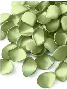 50/100/300/500/1000 piezas Pétalos de rosa de seda blancos artificiales, pétalos de flores artificiales para decoración de bodas, propuestas, canastas, pasillos, duchas nupciales y mesas