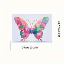 Puzzle cu autocolante geometrice 3D, colaj, autocolante creative lucrate manual, joc de antrenament pentru îmbunătățirea concentrării cu 16 stickere, autocolante DIY, îmbunătățirea abilităților manuale și a abilităților cognitive, materiale de artă, decorare cu autocolante pentru adulți, sporirea creativității, cadou de ziua de naștere, cadou de petrecere, cadou de sărbători, puzzle cu autocolante decorative, Halloween, Crăciun, cadou de Ajunul Crăciunului