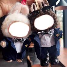 2pcs Clothes Only - 1st, 2nd, 3rd Generation LABOBO Doll Clothes, 17cm Suit Set, Princess Dress Outfit Replacement