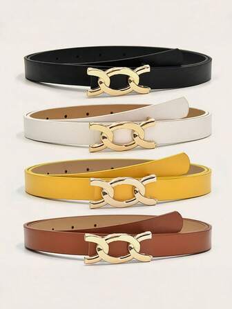 1pc Women's Fashion Belt, Versatile For Dresses, Jeans And Waist Cinching