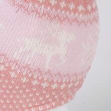 Deer Hat For Girls Infant Pom Pom Beanie Kid Winter Hats Toddler Cap Knit Warm Beanies Caps For Baby Boys Girls