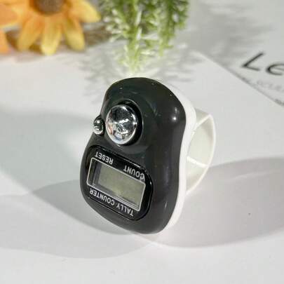 Elegant Multicolor Mini Ring Tally Counter Card Pack, Portable Compact Minimalist Tasbih Prayer Bead Counter 0-99999, Middle Eastern Arabic Prayer Counter, People Counter, Multi-Purpose Counter