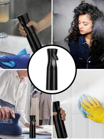 C&J FLORI 1 Botella pulverizadora de belleza limpia Botella De Spray De Hidratación Atomizadora De Alta Presión Atomizador Multiusos Ajustable Frasco pulverizador Nebulizador multiusos Pulverizador portátil frasco pulverizadores Dispensador de agua Perfecto para pulverizar el pelo Para cabello, limpieza del hogar, salón, jardinería, belleza, plantas, cuidado de la piel, cabello, limpieza, cuidado del Body y otras aplicaciones con pulverización continua