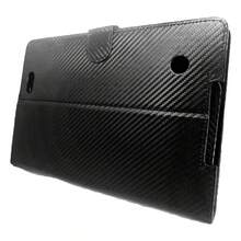 Funda con teclado para tablet 10" pulgadas micro USB V8 tipo C: funda teclado multifunción compatible con tablets de 10" conexión micro USB/Type-C práctico para trabajo y estudio. - Negro - Ver 2