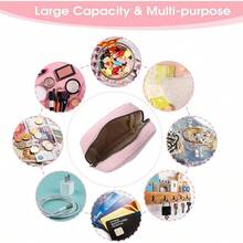 Menstrual Bags For Teen Girls, Corduroy Sanitary Napkin Storage Bag Mini Makeup Pouch Portable Period Pouch With Zipper Sanitary Pads Bag Tampons Holder For Purse First Period Women