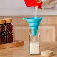 24pcs/12pcs/6pcs Square Glass Jar Set, Suitable For Barbecue Spices, Salt & Pepper Shakers, Seasoning Dispensers, Includes Wooden Lids, Labels And Brushes, Kitchen Organizer (Accessory Style Random) - Clear - View 4