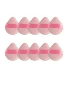 5pcs/10pcs/12pcs/20pcs/30pcs/50pcs/100pcs Mini Triangle Flocked Double-Sided Makeup Sponges, Suitable For Setting Makeup, Soft & Fluffy Texture, For Face & Body, Makeup Beauty Tool Assorted Set,Cheap,Stocking Stuffers,Makeup,Makeup Tools,Cheap Stuff,Gifts,Gifts For Women,Christmas Gifts