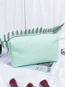 حقيبة منظم مكياج شخصي مخصص، حقيبة مستحضرات تجميل مخصصة، حقيبة مكياج مطرزة، صندوق وصيفة العروس، منظم مستحضرات تجميل، موفر للمساحة، مطرز، مخطط أنيق، عصري، منظم، بسيط، كاجوال، هدية فريدة كلاسيكية، هدية للفتيات، هدية زفاف، هدية عروس، زفاف، لوازم الزفاف، هدية عيد للصديقة، العائلة، الأصدقاء، مثالي للذكرى السنوية، لوازم المدرسة، العودة إلى المدرسة، هدية مدرسية - متعدد الألوان - مشاهدة 18