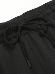 Men's Sports Pants, Plus Size Jogger Pants, Casual Pants, Outdoor Sports Pants, Loungewear Pants, Work Pants, Hiking Pants, All Season Pants - Black - View 3