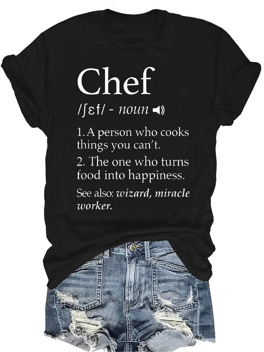 Women T-Shirts - 黑色 - 查看 1