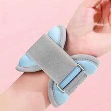 可调节健身腕踝支撑带 - 力量训练、跑步、健身沙袋，涤纶材质，多种颜色可选（紫色、粉色、黑色、灰色），瑜伽负重沙袋单个0.5公斤，适合户外跑步腕部和腿部负重训练，室内舞蹈沙袋，面料光滑舒适，4种颜色可选，力量训练器材，健身配件 - 彩色 - 查看 10