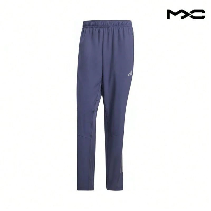 Gym Training Woven Joggers Comfortable Casual Straight-Leg Sports Pants Dark-Cyan Bottoms Men