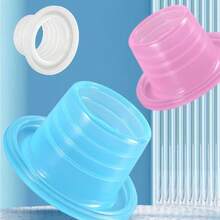 Guarnizioni anti-perdite per rubinetti, tappi anti-perdite in silicone, accessori per bocchette di tubi dell'acqua. Guarnizioni di tenuta durevoli per valvole, tubi flessibili e collegamenti di tubi, garantendo l'impermeabilità per le riparazioni dei tubi. Rondelle ad anello in silicone anti-perdite per rubinetti - disponibili in più quantità e colori.