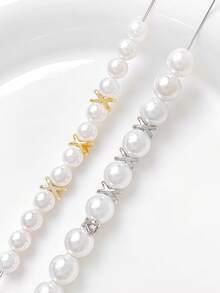 16/160颗，75毫米合金首饰DIY配件。蝴蝶结隔珠。珠子，首饰制作珠子，首饰制作材料，隔珠，手链珠子，手链珠子，吊坠，珠子隔片。生日派对，万圣节，圣诞节装饰，成人手工材料