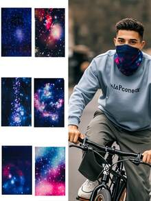 3pcs Neck Gaiter Face Mask, Breathable UV Protection Windproof, Suitable For Skiing, Fishing, Hiking, Cycling, Seamless Balaclava Ski Mask, Dust-Proof Windproof For Women And Men