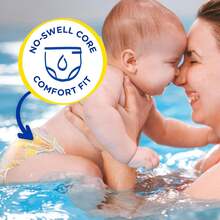 Pampers - Pantalones de natación desechables Splashers, pequeños (13 a 24 libras), 20 unidades - > 31 libras, talla L - nueva versión - Ver 4