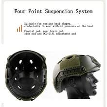 FAST Helmet Airsoft MH Helmet ABS New Thickened Outdoor PJ Air Gun Shooting CS Protective Equipment For Adult - Multicolor - View 7