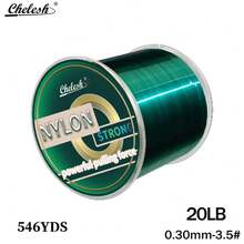 Chelesh 546yds Super Strong Nylon Monofilament Fishing Line, Available In Olive Green, Gray, Transparent, Fuchsia, Parallel Winding Craft, High Strength, Good Water Cutting Performance, Multiple Strengths Available, Father's Day Fishing Gift, Jewelry Making DIY - Multicolor - View 22