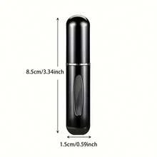 1/2PCS 0.17oz Perfume Atomizer Portable Container For Cosmetics Traveling Mini Aluminum Spray Alcohol Empty Refillable Bottle - 1件 - 查看 3