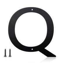 5 Incn Metal Aluminium House Numbers Letters, Black House Address Letters, Outdoor Mailbox Numbers, Modern Metal Address Number Letter For Homes, Apartments, Farms