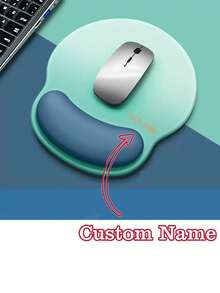 1pc Custom Gradient Mouse Pad, Personalized Customized Text, Name, Photo, Gradient Mouse Pad, Home Office Good Things Back To School - Multicolor - View 12