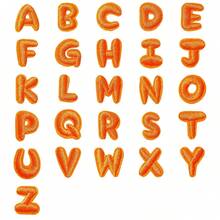 26pcs Mini Letter Patches, Cute & Compact, High-Quality DIY Clothing Decoration Accessory, Sew-On Or Iron-On, Creative For Clothes, Bags, Shoes, Hats And More - Multicolor - View 12