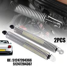 2x Tailgate Gas Struts Spring For BMW 5 Series F10 2011-2016 51247204367 204367 - Silver - View 2