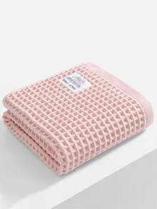 1 pieza/2 piezas Toalla de baño de tejido de gofre moderno y minimalista, suave, de secado rápido y absorbente, adecuada para piscina al aire libre, yoga, gimnasio, baño de casa, toalla de baño de 70*140cm o toalla de mano de 34*75cm, toallas de ducha para salón de belleza, hotel, deportes, artículos esenciales para el hogar - Multicolor - Ver 5