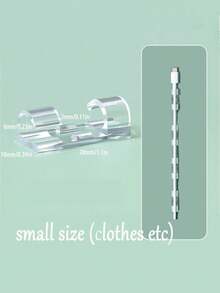 透明线夹自粘式电线整理器数据线固定器塑料电线管理夹居家必备办公室必备宿舍必备