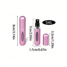 1PC 5ml Refillable Perfume Bottle, Portable Mini Spray Bottle For Travel And Outing, Living Room Home Bedroom Bathroom House Decor, Travel Stuff, Wedding, Party, Birthday, Gifts For Men Mom Dad Friends, New Years, Accessories, Funny Gift Home Bathroom Decor Fall Decor Back To School - Nhiều màu - Xem 5