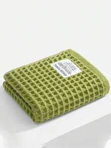 1 pieza/2 piezas Toalla de baño de tejido de gofre moderno y minimalista, suave, de secado rápido y absorbente, adecuada para piscina al aire libre, yoga, gimnasio, baño de casa, toalla de baño de 70*140cm o toalla de mano de 34*75cm, toallas de ducha para salón de belleza, hotel, deportes, artículos esenciales para el hogar - Multicolor - Ver 7