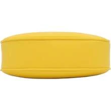 FashionPuzzle Small Crescent Shoulder Bag Underarm Purse - 黃/黃 - 查看 4