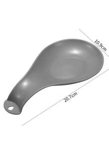 1 قطعة/2 قطعة حامل ملعقة من البولي بروبيلين، حامل ملعقة الحساء، وسادة الملعقة، حامل ملعقة مشترك، حصيرة عازلة للحرارة، أداة مطبخ