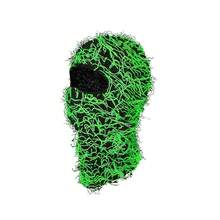 Popular Single Hole Knitted Face Mask, Acrylic Yarn Balaclava Hat For Party, Funny Outdoor Warm Headwear