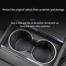 Per Juniper 2025 Tappetino antiscivolo centrale di controllo, tappetino portabicchieri per auto, tappetino portabicchieri, sottobicchiere per bevande