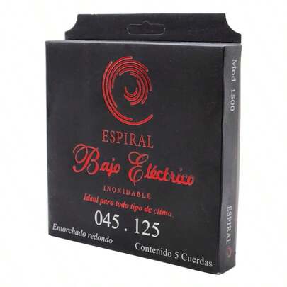 ESPIRAL Juego de cuerdas de Bajo Electrico 5 cuerdas