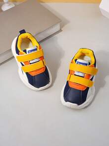 Kids' Chunky Sneakers, Toddler Boys Girls Breathable Running Shoes, Casual Sports Shoes, Infant Baby Mesh Shoes, Spring Autumn New Arrivals - Blue - View 5