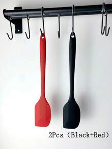 3件套现货一体式硅胶抹刀油刷3件套烘焙奶油抹刀单个蛋糕刮刀烘焙工具 - 彩色 - 查看 11