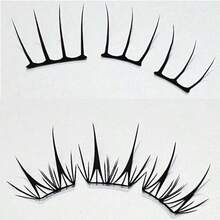 MIXIAOHE 鹿毛睫毛册 192 簇 大容量 C 卷 韩式日系 单簇 DIY 自然浓密 10-13mm 新手睫毛 - C - 查看 8