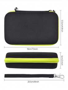 男士电动剃须刀便携包，防震硬质旅行收纳袋 - 彩色 - 查看 5