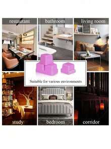 8 Types Of Scented Wax Blocks,(3 Oz) Assorted Wax Warmer Cubes,Plant Essential Oil Aromatherapy Wax Block,Soy Scented Wax Melts For Wax Warmers